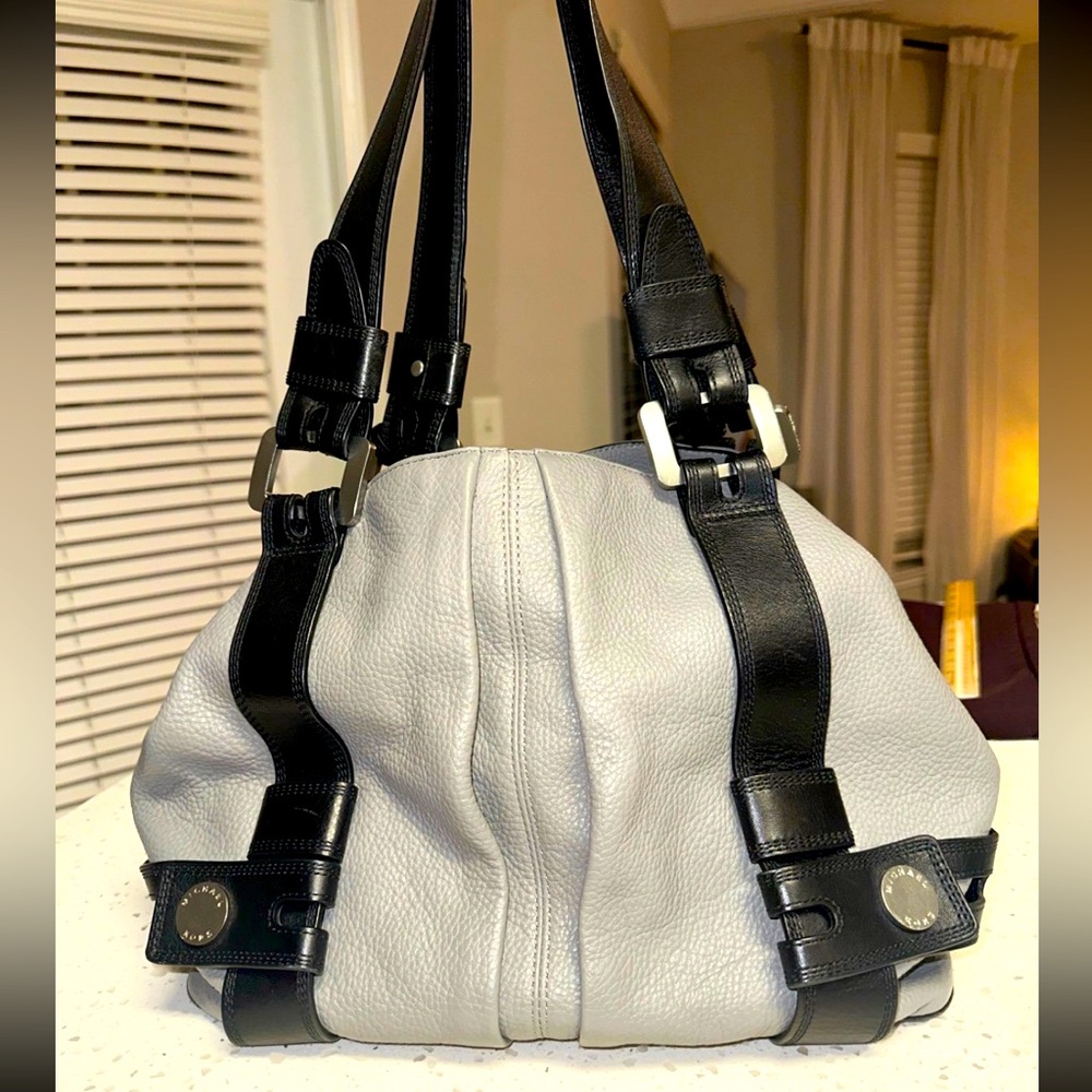 Michael Kors Harness Large Leather Satchel